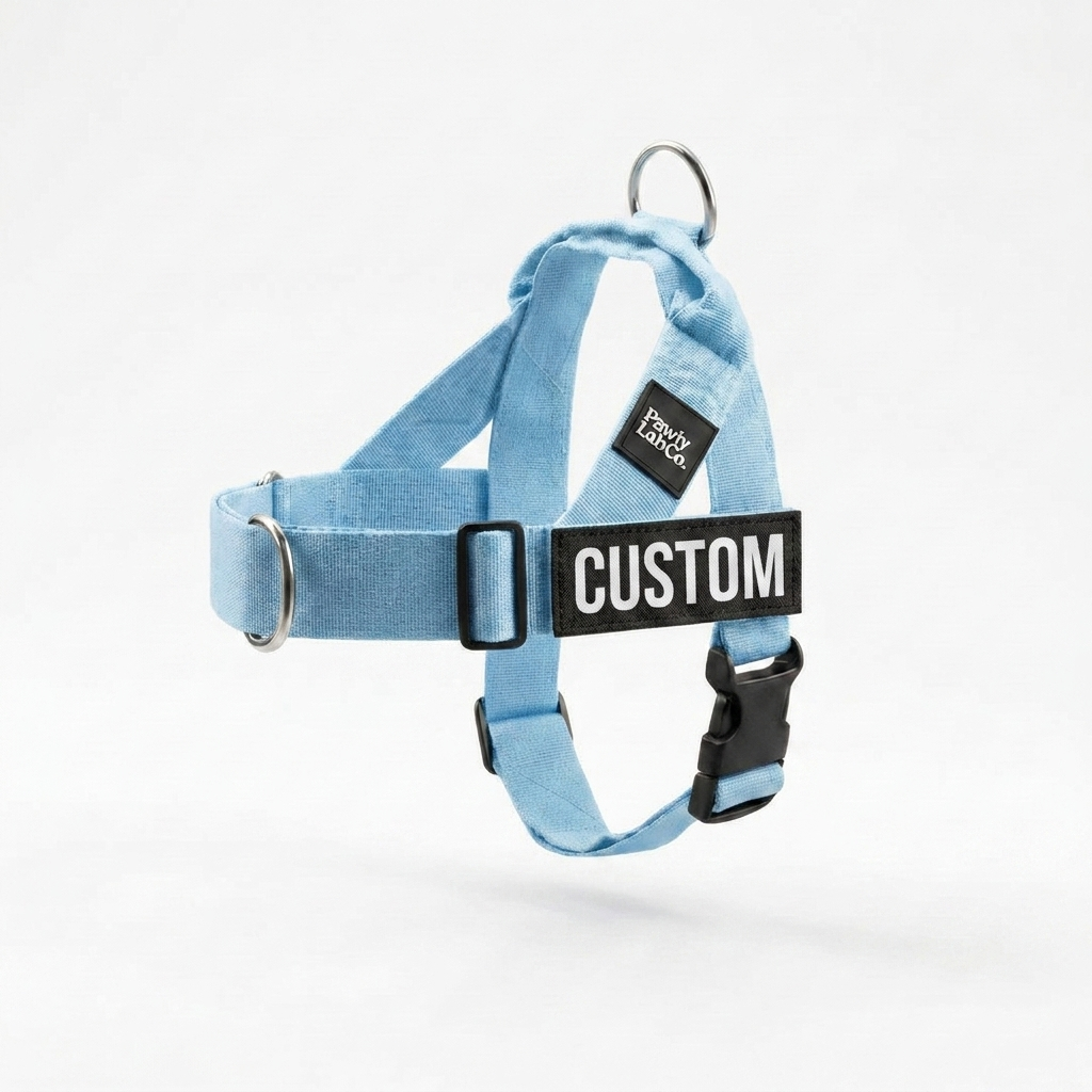 Blue , XS (9–14 lb), Blue S 15-25 lb, Blue M 26-45 lb, Blue L 46-70 lb, Blue XL 71+ lb