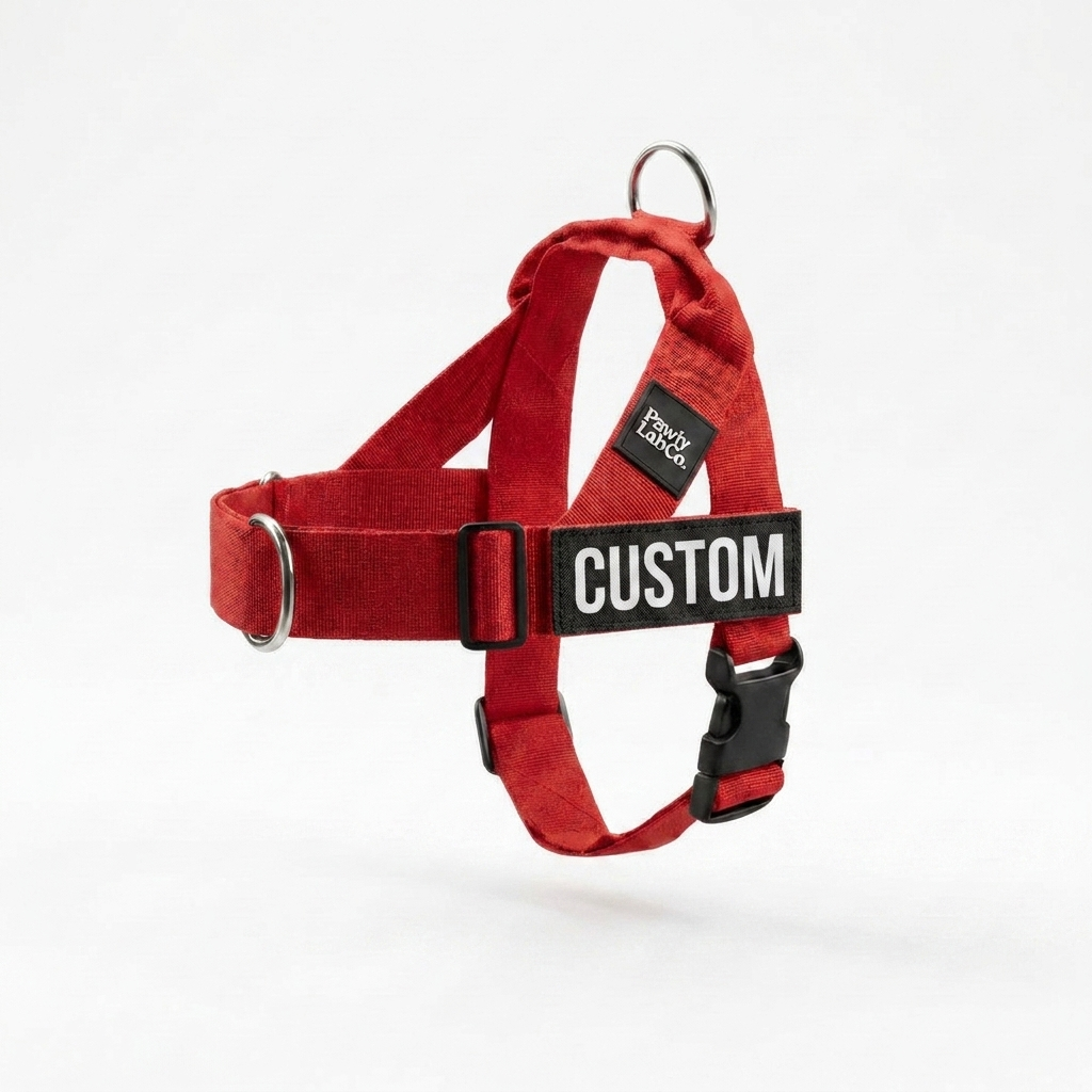 Red, XS (9–14 lb), Red S 15-25 lb, Red M 26-45 lb, Red L 46-70 lb, Red XL 71+ lb