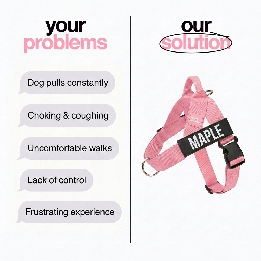 Pink, XS (9–14 lb), Pink S 15-25 lb, Pink M 26-45 lb, Pink L 46-70 lb, Pink XL 71+ lb